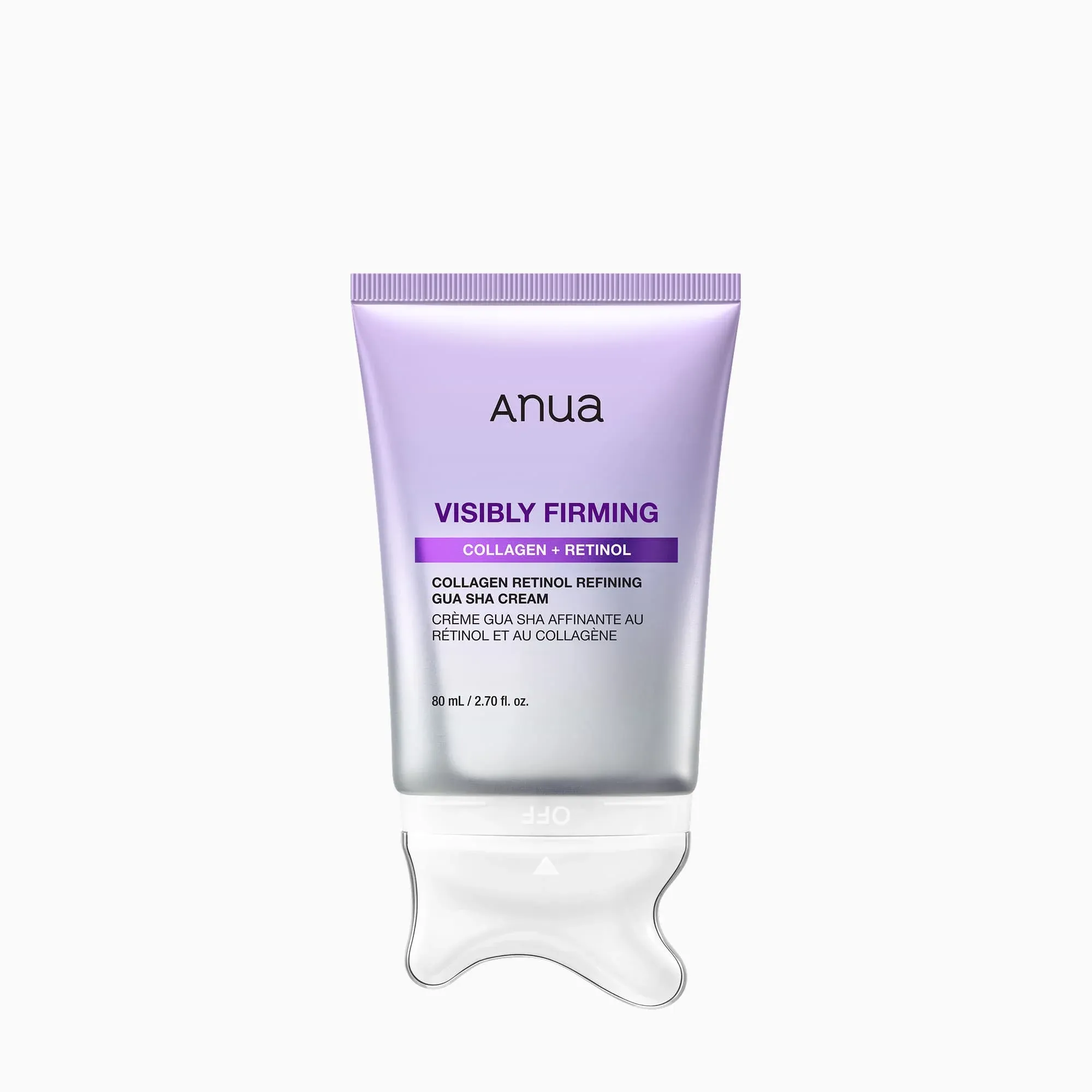imageye___-_imgi_23_anua-us-moisturizer-collagen-retinol-refining-gua-sha-cream-1239193702 كريم الكولاجين والريتينول لشد ونحت الوجه مع رأس جواشا من انوا (Anua Collagen Retinol Refining Gua Sha Cream) - 80 مل - الصورة 1