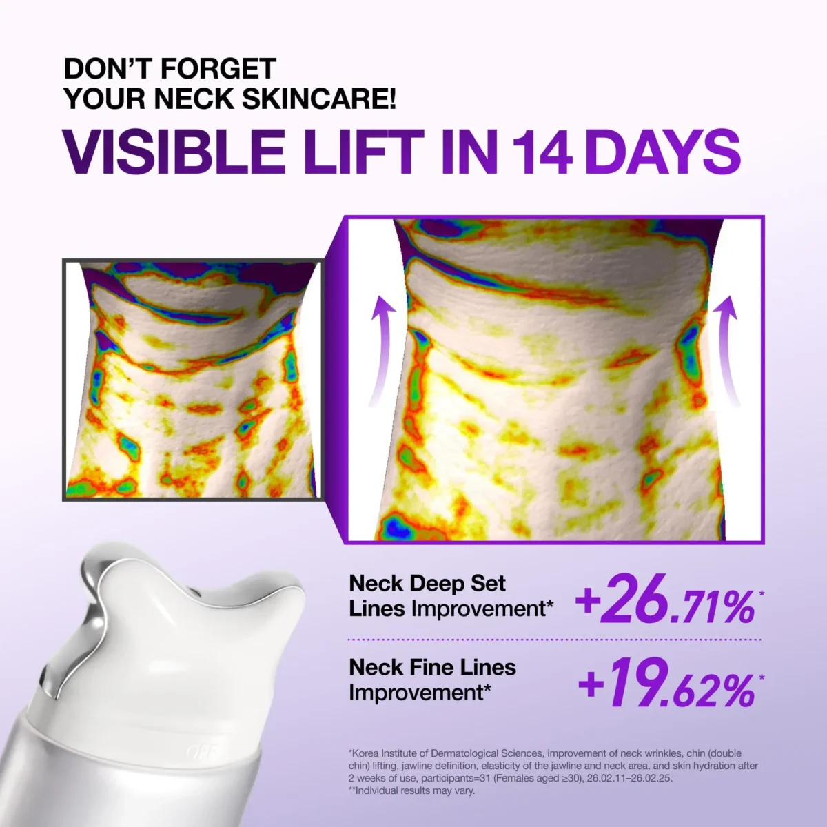 ⁦كريم الكولاجين والريتينول لشد ونحت الوجه مع رأس جواشا من انوا (Anua Collagen Retinol Refining Gua Sha Cream) - 80 مل⁩ - الصورة ⁦5⁩