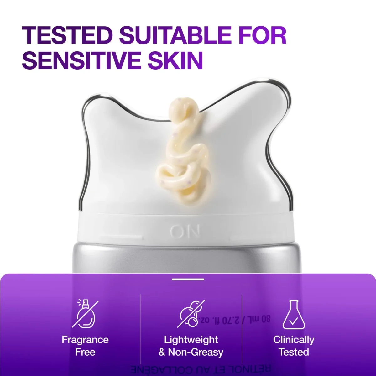 ⁦كريم الكولاجين والريتينول لشد ونحت الوجه مع رأس جواشا من انوا (Anua Collagen Retinol Refining Gua Sha Cream) - 80 مل⁩ - الصورة ⁦6⁩