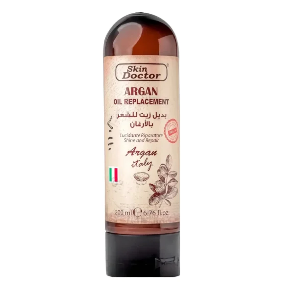 كريم بديل الزيت للشعر بخلاصة الأرجان من سكن دكتور (Skin Doctor Argan Oil Hair Replacement) - 200 مل