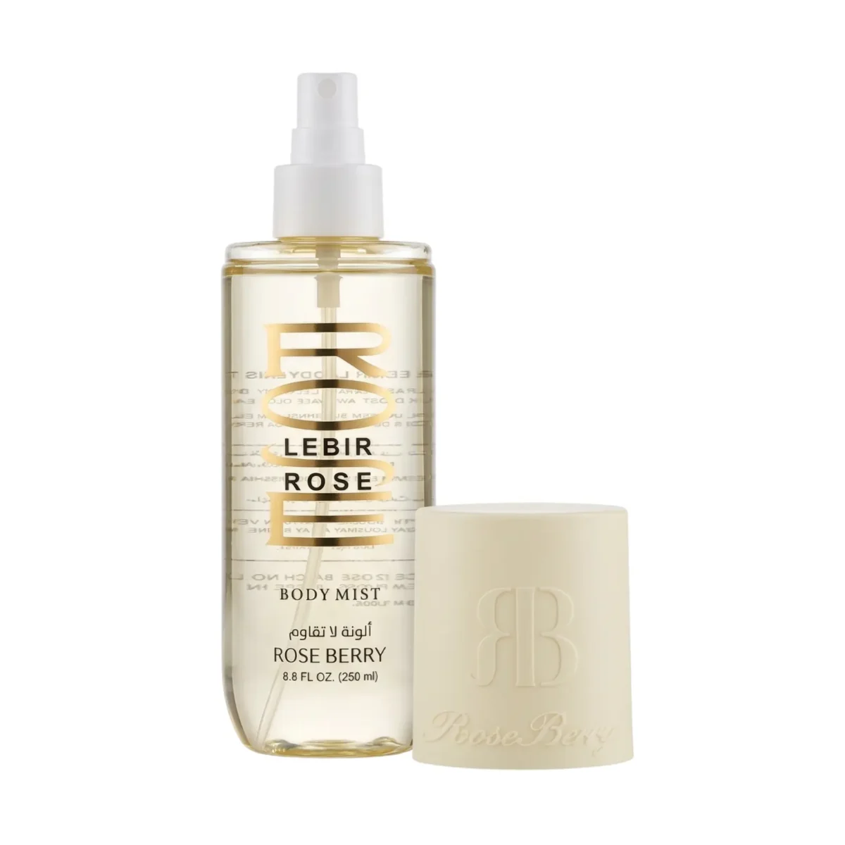 ⁦معطر جسم روز بيري ليبر روز برائحة ليبر (Rose Berry Lebir Rose Body Mist Libre Scent) - 250 مل⁩ - الصورة ⁦2⁩