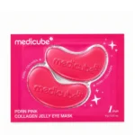 لصقات الكولاجين للعين بتقنية PDRN من ميديكيوب (Medicube PDRN Pink Collagen Jelly Eye Mask) - زوج واحد