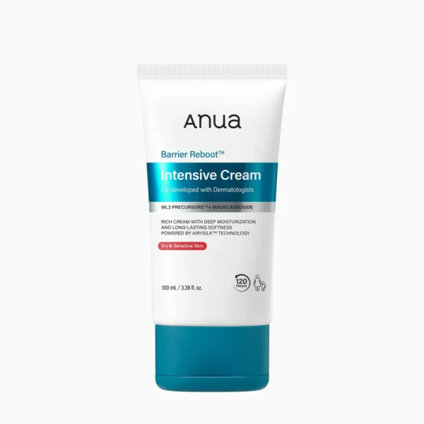 كريم مكثف باريير ريبوت لإصلاح حاجز البشرة من أنوا (Anua Barrier Reboot Intensive Cream) - 100 مل