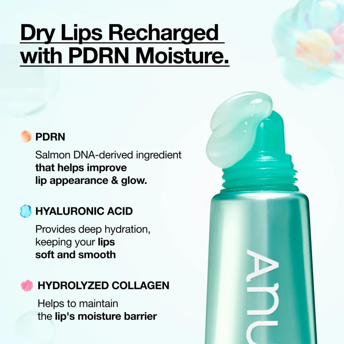 ⁦سيروم الشفاه المجدد والمرطب بتقنية PDRN من أنوا (Anua PDRN Lip Serum) - 10 مل⁩ - الصورة ⁦6⁩