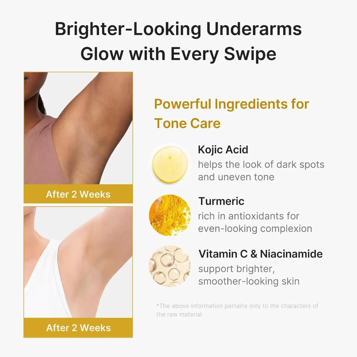 ⁦مزيل عرق مفتح بحمض الكوجيك برائحة الفانيليا والفستق من ميديكيوب (Medicube Fresh That Lasts Kojic Acid Brightening Deodorant) - 83 جم⁩ - الصورة ⁦2⁩