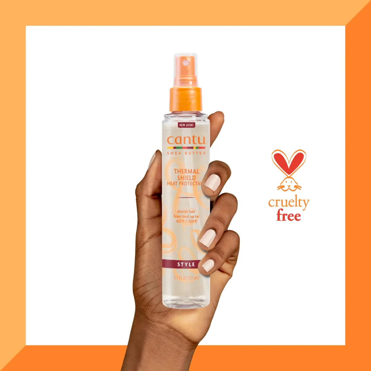 ⁦بخاخ كانتو الواقي من الحرارة (Cantu Shea Butter Thermal Shield Heat Protectant) - 151 مل⁩ - الصورة ⁦2⁩