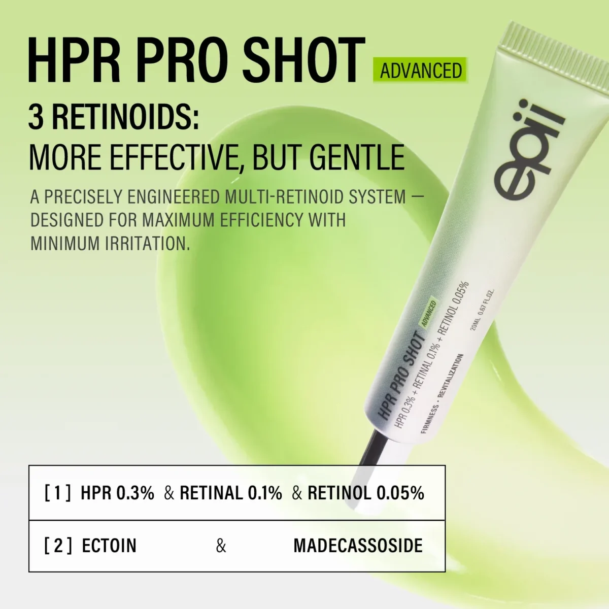 ⁦سيروم تجديد البشرة بتقنية HPR من إيبي (EPII HPR Pro Shot) - 20 مل⁩ - الصورة ⁦2⁩