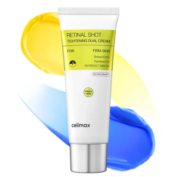 كريم سيلماكس المزدوج لشد البشرة بجرعة الريتينال (Celimax The Vita-A Retinal Shot Tightening Dual Cream) - 50 مل