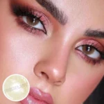 عدسة فرش ليدي - بولار لايتس براون | Fresh lady Polar Lights Brown Contact Lenses