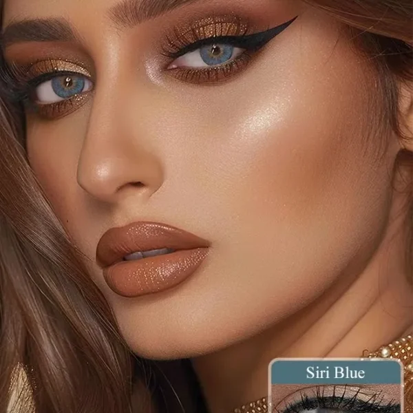 عدسة فرش ليدي - سيري بلو | Fresh lady Siri Blue Contact Lenses