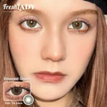 عدسة فرش ليدي - إيميرالد جرين | Fresh lady Emerald Green Contact Lenses