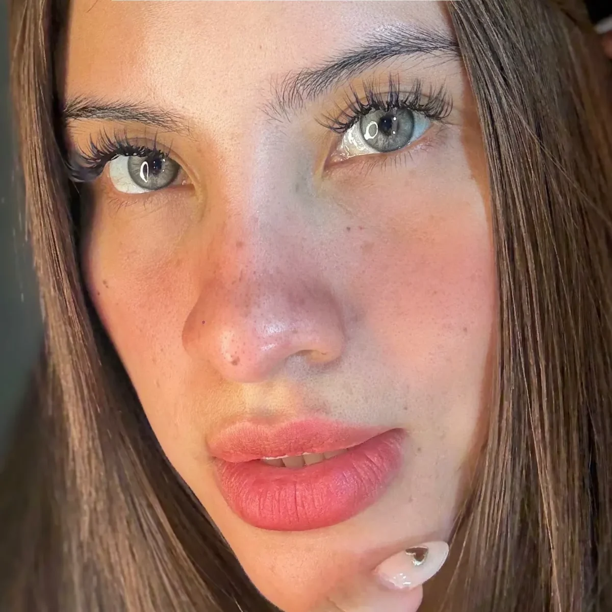 ⁦عدسة فرش ليدي - سيكريت جراي | Fresh lady Secret Gray Contact Lenses⁩ - الصورة ⁦2⁩