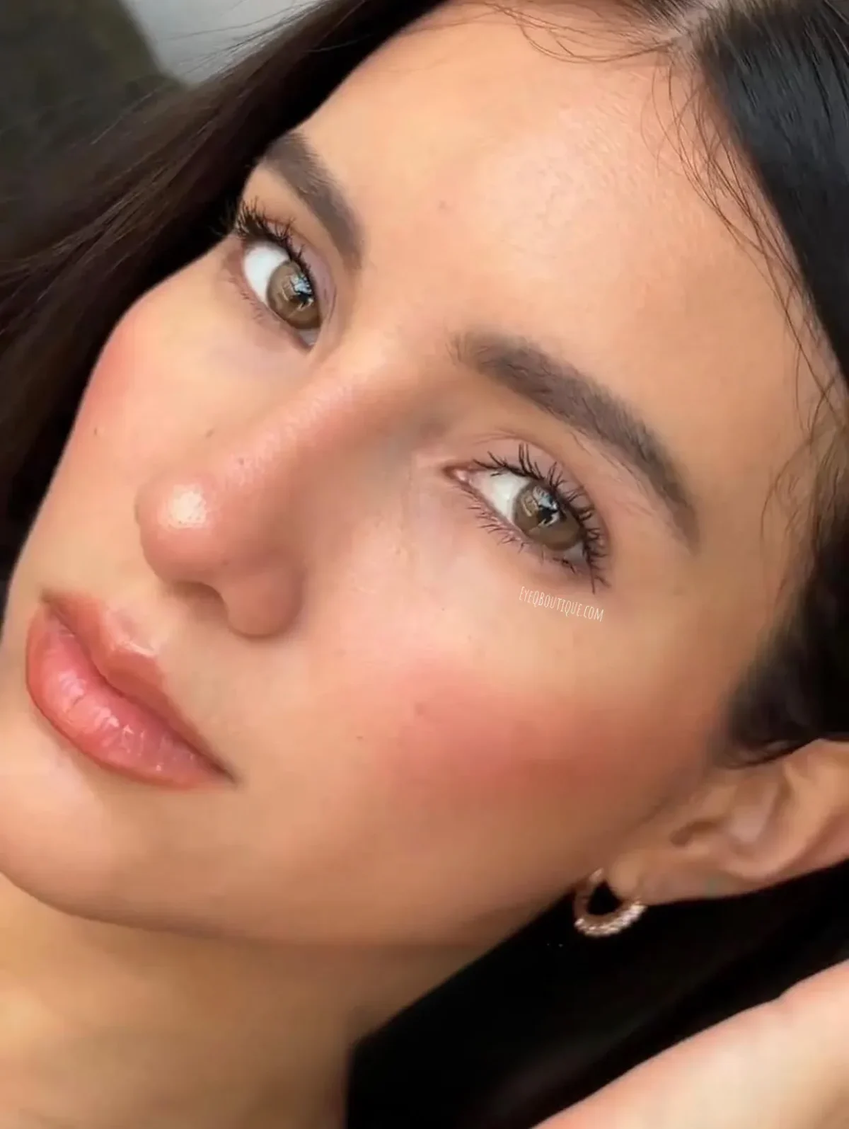 ⁦عدسة فرش ليدي - كاراميل ويرل | Fresh lady Caramel Whirl Contact Lenses⁩ - الصورة ⁦5⁩