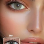 عدسة فرش ليدي - ميل | Fresh lady Mel Contact Lenses
