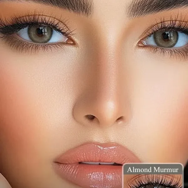 عدسة فرش ليدي - ألموند مورمور | Fresh lady Almond Murmur Contact Lenses