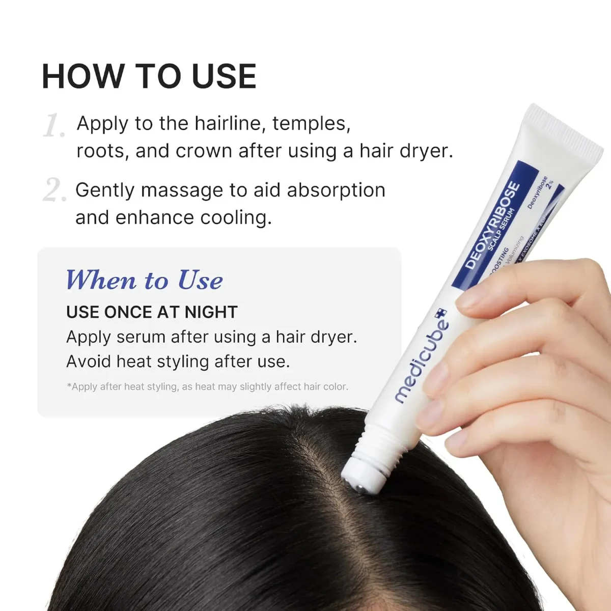 ⁦سيروم ديوكسي ريبوز المغذي والمقوي لفروة الرأس من ميديكيوب (Medicube Deoxyribose Scalp Serum) - 20 مل⁩ - الصورة ⁦7⁩