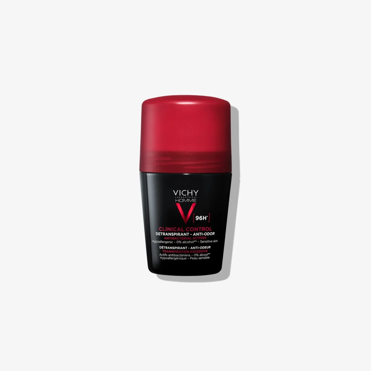 ⁦مزيل عرق كلينيكال كنترول 96 ساعة مضاد للتعرق والرائحة للرجال من فيشي (Vichy Clinical Control 96H Anti-Odor Deodorant) - 50 مل⁩ - الصورة ⁦4⁩