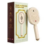 فرشاة مساج وفك التشابك الكهربائية 5 في 1 مع بخاخ مدمج وتنظيف ذاتي (Electric Spray Air Cushion Massage Comb)