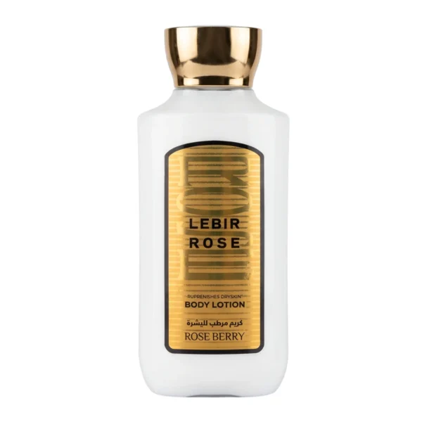 لوشن مرطب للجسم روز بيري ليبر روز برائحة ليبر (Rose Berry Lebir Rose Body Lotion Libre Scent) - 300 مل