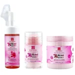 مجموعة العناية المتكاملة وتفتيح منطقة البكيني من روز بيري (Rose Berry Complete Bikini Care Set) - 3 قطع