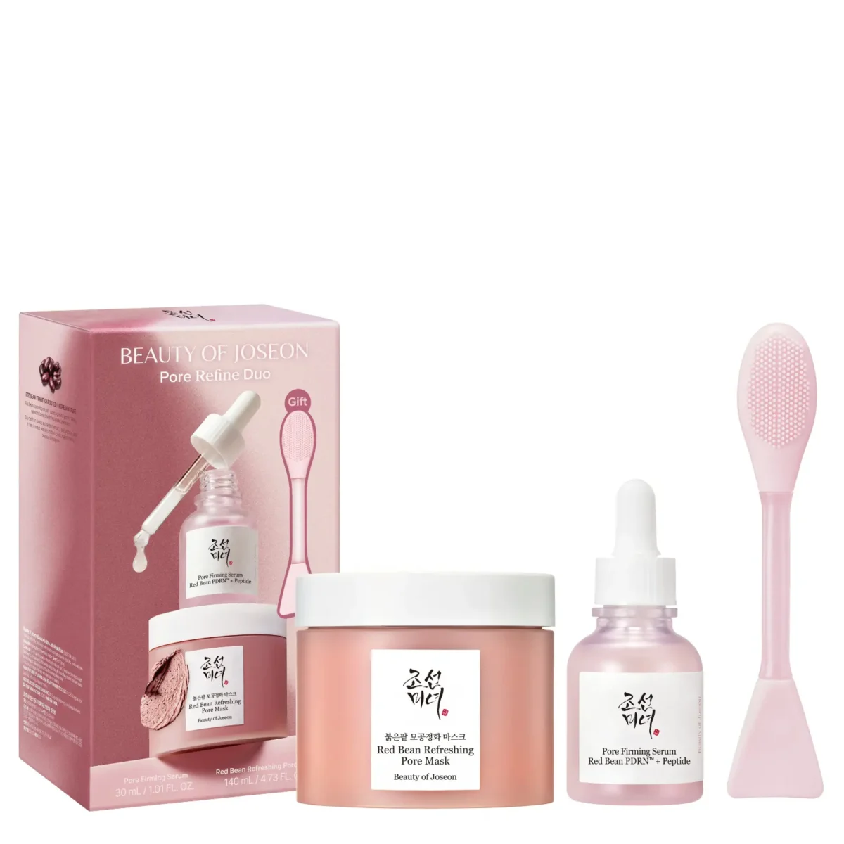 ⁦مجموعة العناية المزدوجة بالفاصوليا الحمراء من بيوتي أوف جوسون (Beauty of Joseon Pore Refining Duo Set)⁩ - الصورة ⁦2⁩