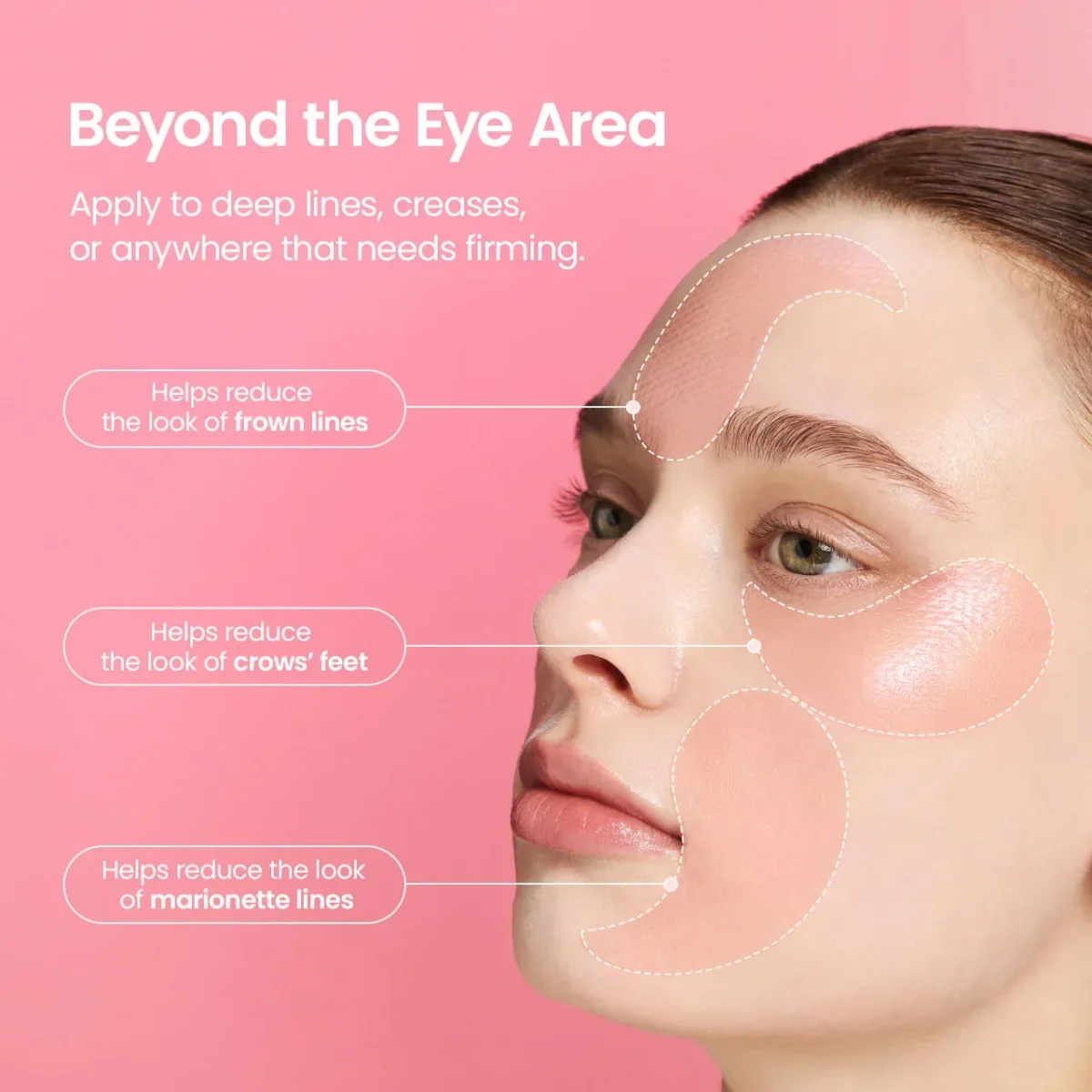 ⁦لصقات العين كولاجين ببتيد لشد التجاعيد من بيودانس (Biodance Collagen Peptide Eye Patches) - 30 زوج⁩ - الصورة ⁦5⁩