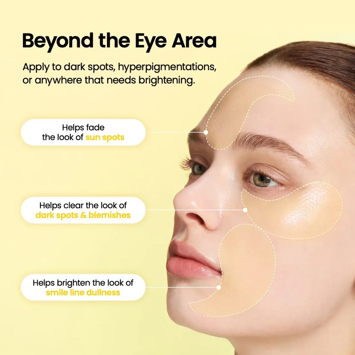 ⁦لصقات العين فيتا نياسيناميد لتفتيح الهالات من بيودانس (Biodance Vita Niacinamide Eye Patches) - 30 زوج⁩ - الصورة ⁦8⁩