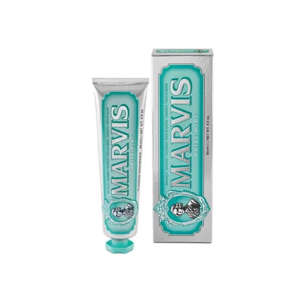 معجون أسنان مارفيس بالينسون والنعناع (Marvis Anise Mint Toothpaste) - 85 مل