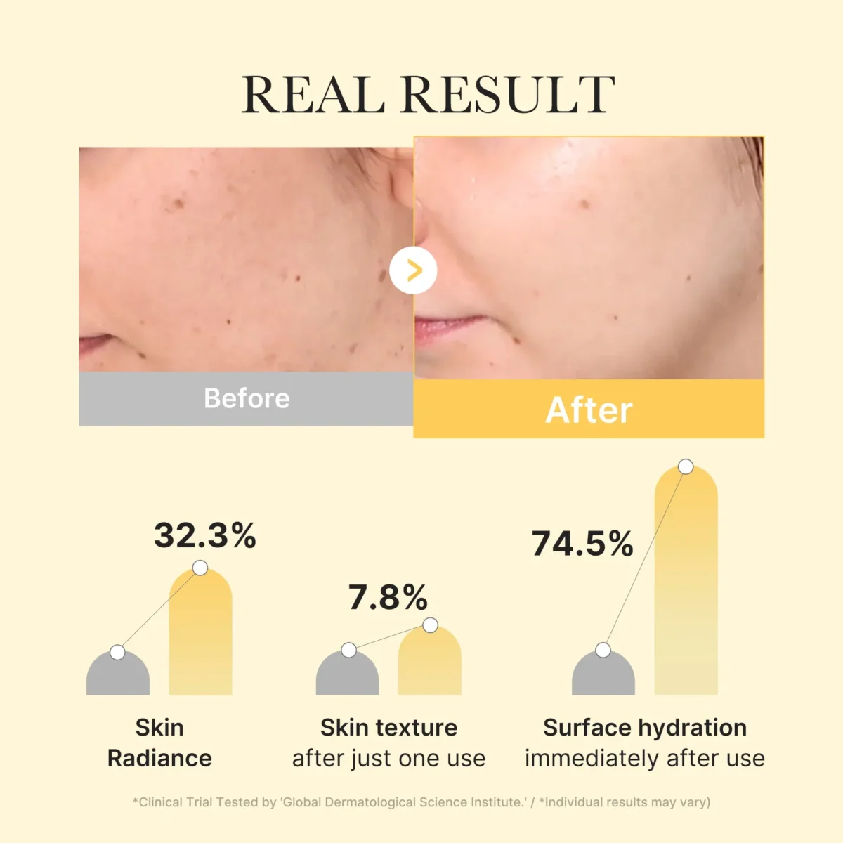 ⁦ماسك الجل بحمض الكوجيك والكركم لتفتيح البشرة من ميديكيوب (Medicube Kojic Acid Turmeric Brightening Gel Mask)⁩ - الصورة ⁦2⁩