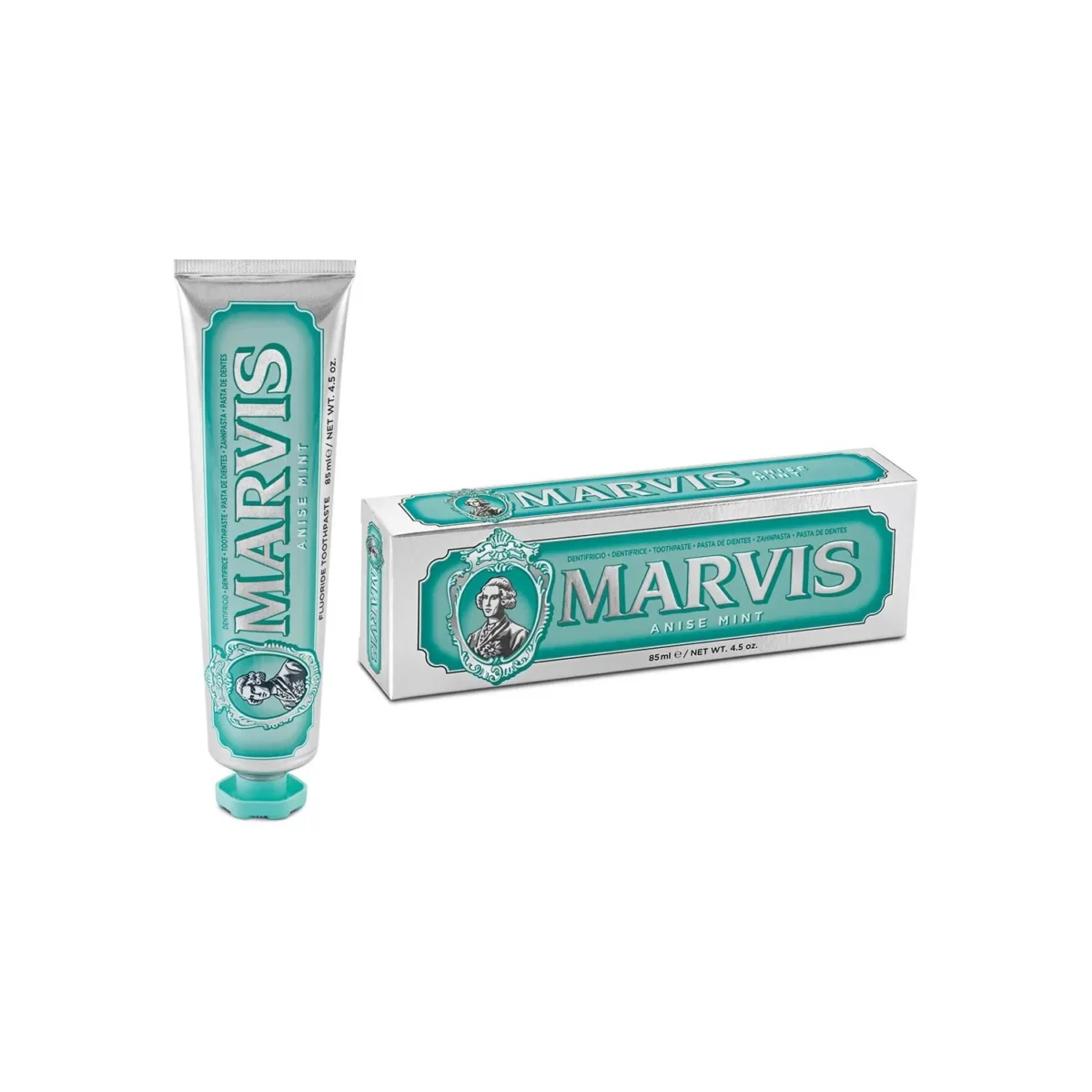 ⁦معجون أسنان مارفيس بالينسون والنعناع (Marvis Anise Mint Toothpaste) - 85 مل⁩ - الصورة ⁦4⁩