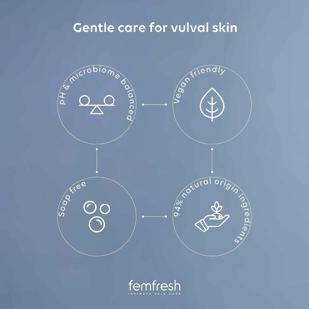 ⁦غسول فيم فريش المهدئ للمناطق الحساسة (Femfresh Soothing Wash) - 250 مل⁩ - الصورة ⁦5⁩