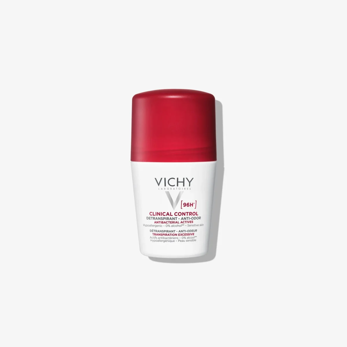 ⁦مزيل العرق كلينيكال كنترول للنساء 96 ساعة من فيشي (Vichy Clinical Control 96H Woman) - 50 مل⁩ - الصورة ⁦4⁩
