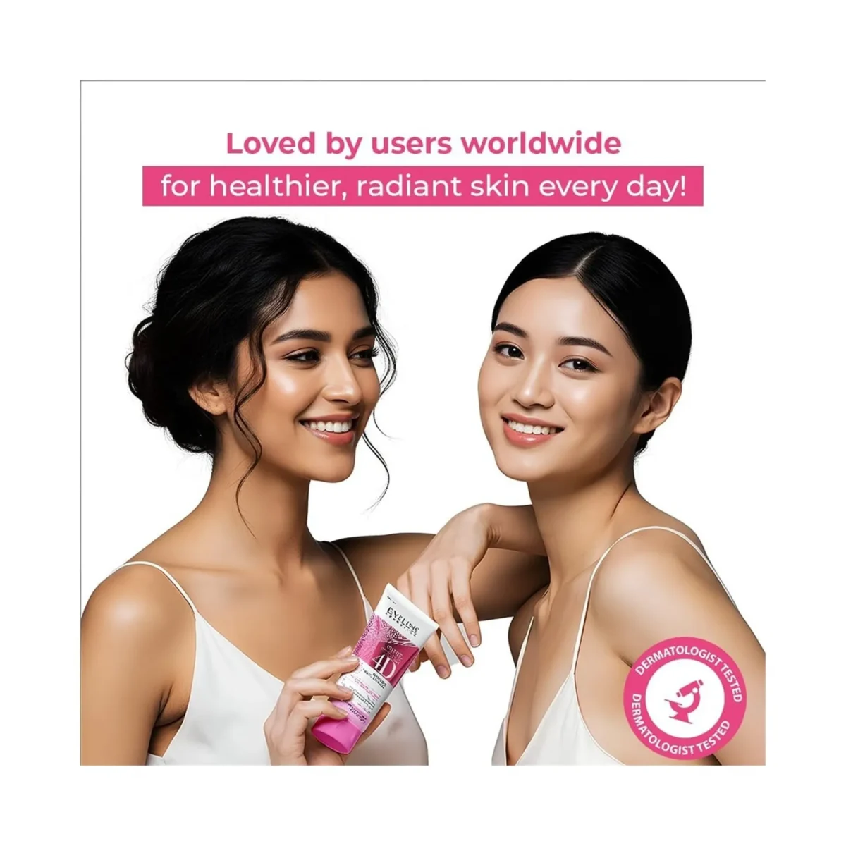 ⁦غسول جل لتفتيح البشرة وايت بريستيج 4D من ايفلين (Eveline White Prestige 4D Whitening Facial Wash Gel) - 200 مل⁩ - الصورة ⁦6⁩