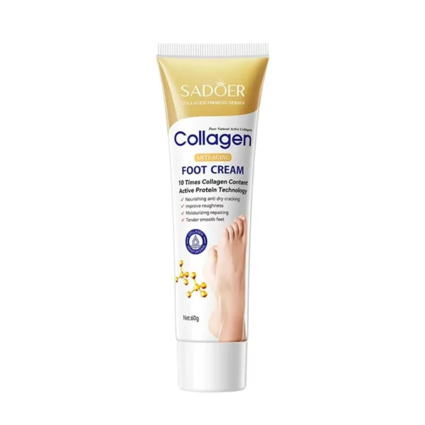 كريم مرطب للقدمين بالكولاجين من سادور (SADOER Collagen Foot Cream) - 60 جم