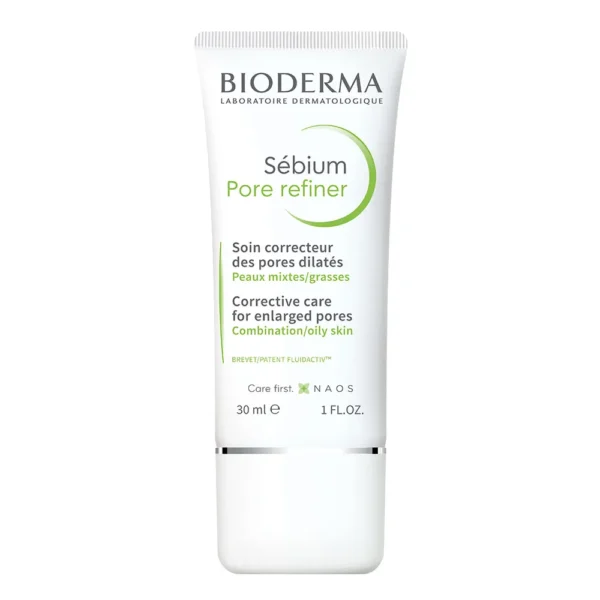 كريم بيوديرما سيبيوم بور ريفاينر لتضييق المسام وتحسين ملمس البشرة (Bioderma Sebium Pore Refiner) - 30 مل