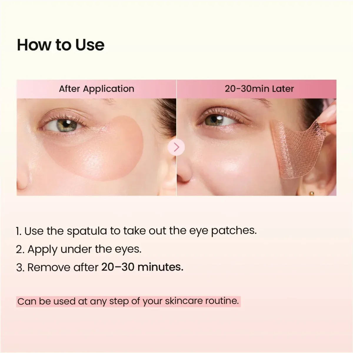 ⁦لصقات العين كولاجين ببتيد لشد التجاعيد من بيودانس (Biodance Collagen Peptide Eye Patches) - 30 زوج⁩ - الصورة ⁦3⁩
